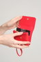 Zoozie Bags Cartera Mujer Mini Best Roja Piel PU